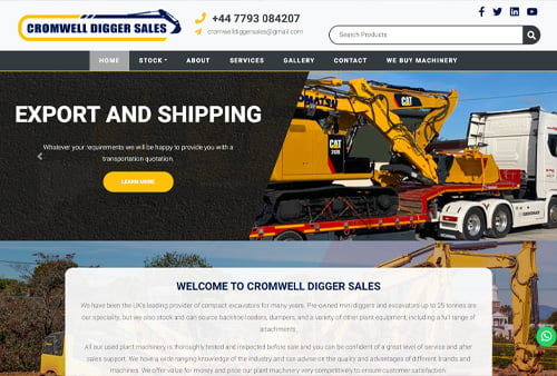 Cromwell Digger Sales
