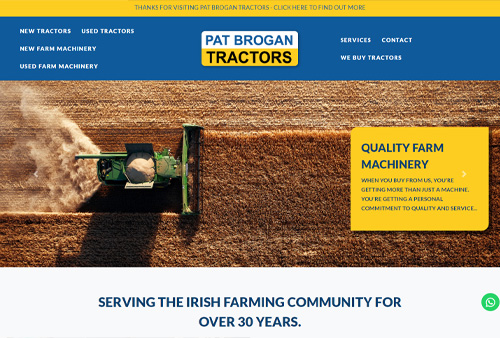 Pat Brogan Tractors